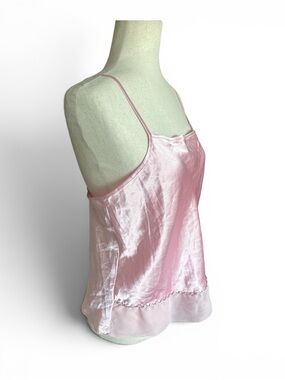 Vintage LA Intimates Pink Coquette Top